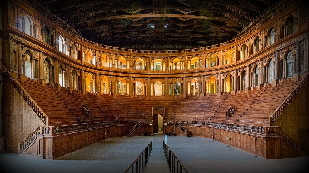 parma teatro Farnese complesso monumentale della pilotta